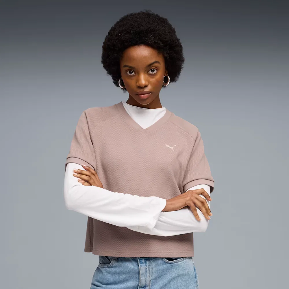 Camiseta Puma Class Relaxed Pinnacle Feminina — imagem 1