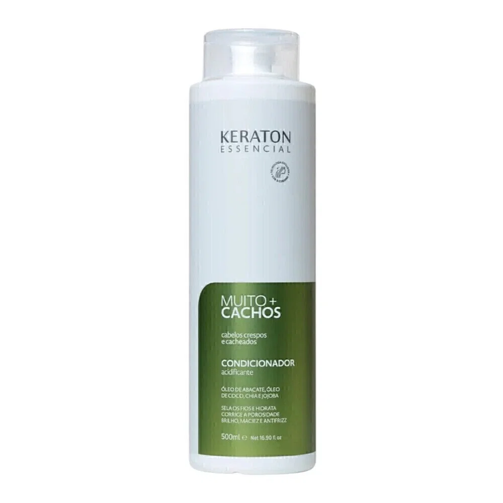 Condicionador Keraton Essencial Muito + Cachos 500ml