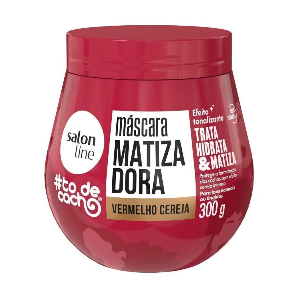 Máscara Matizadora Salon Line #todecacho Vermelho Cereja 300g