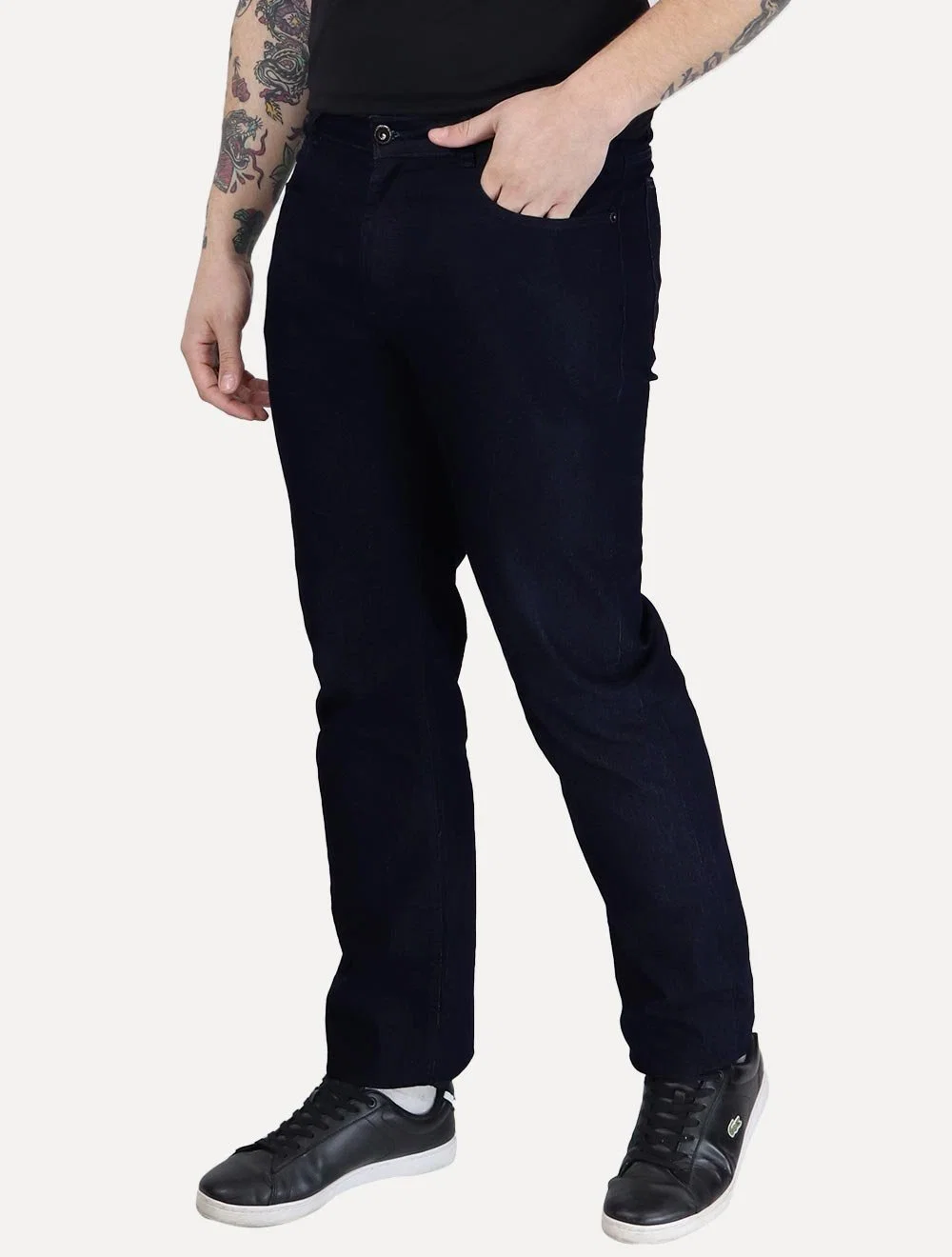 Calça Ellus Jeans Masculina Regular First Blue Zetex Azul Escuro