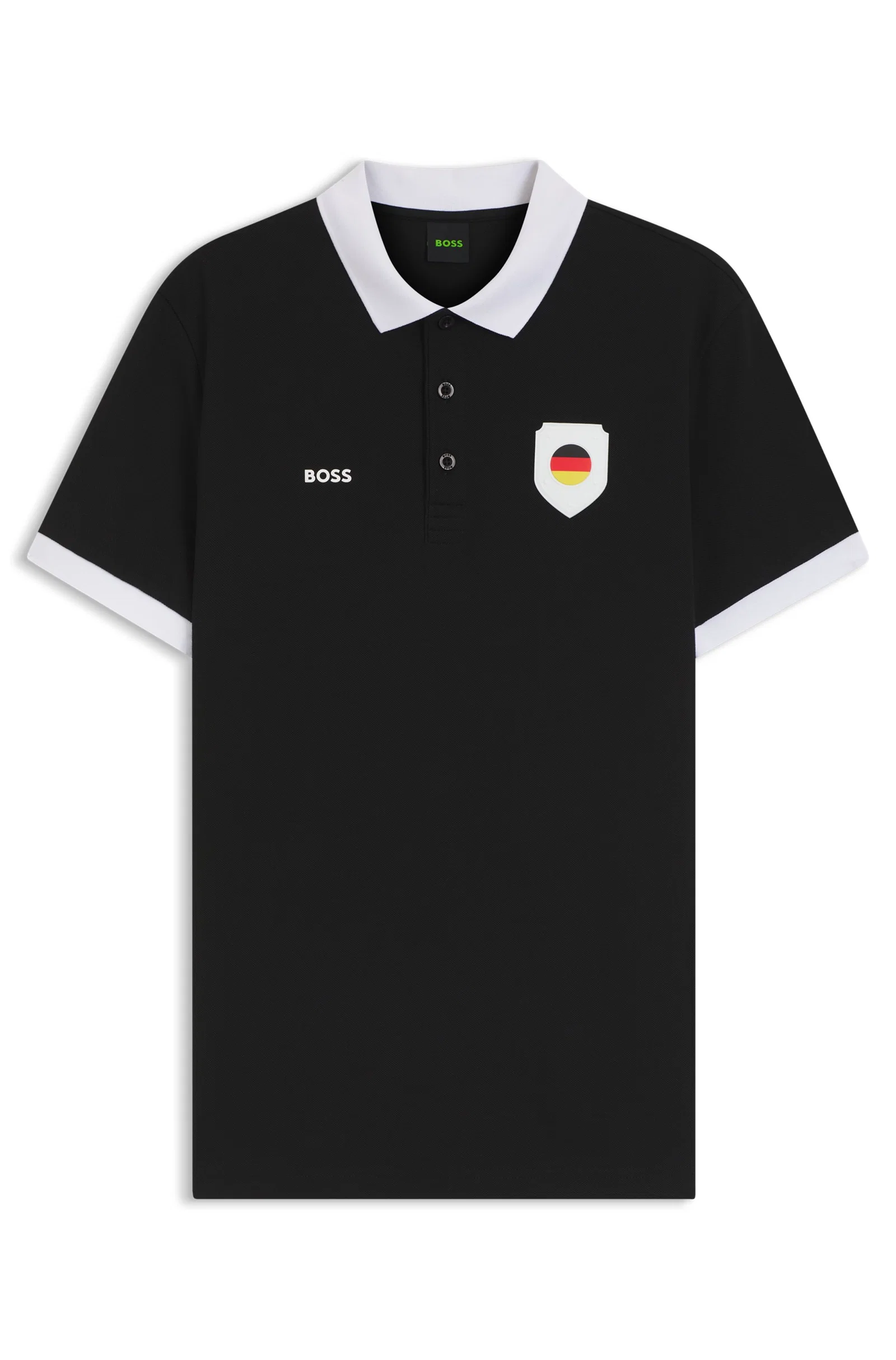 Polo Paddy Com Detalhes De Bandeira Da Alemanha — imagem 1