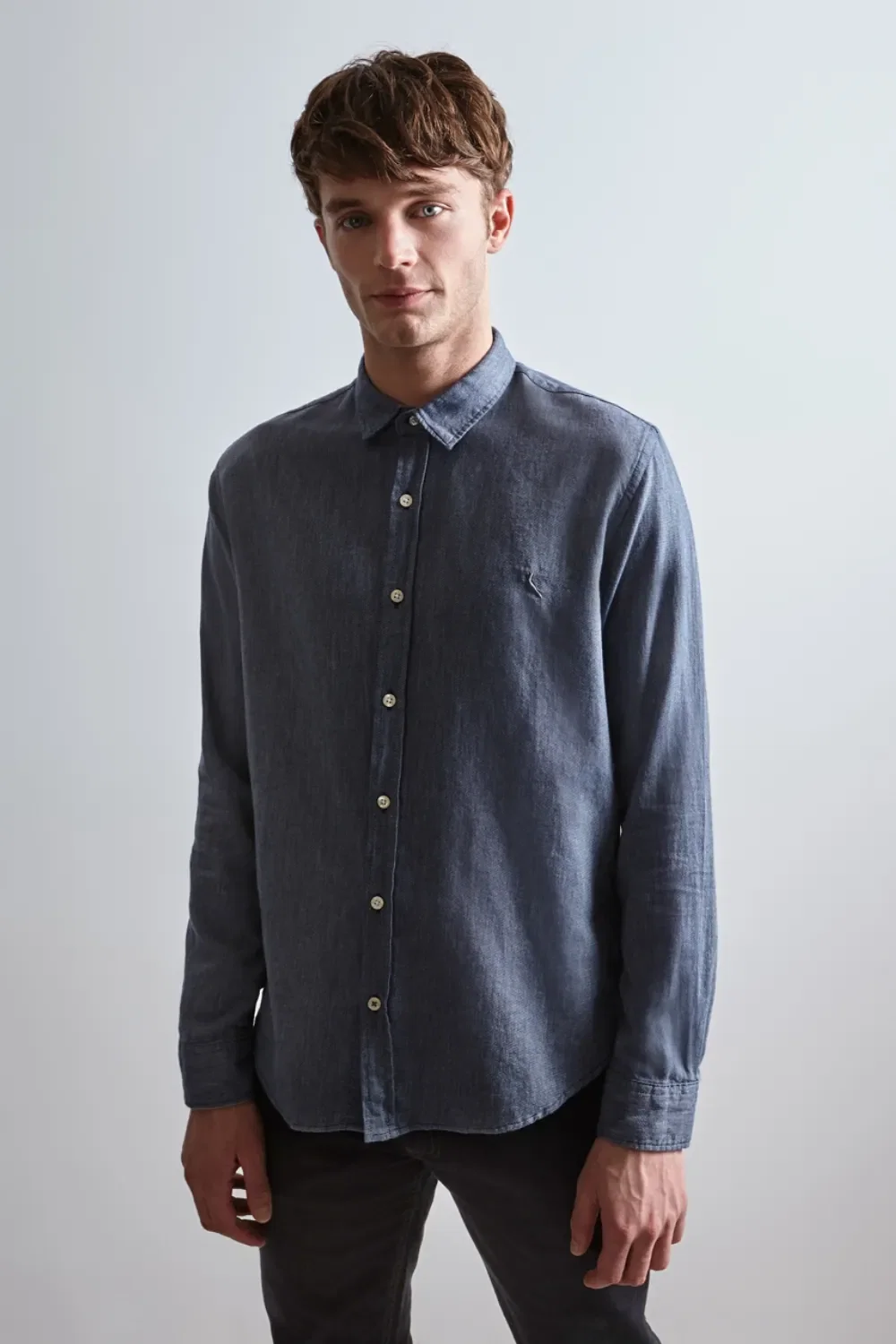 Camisa Regular Textura Pique