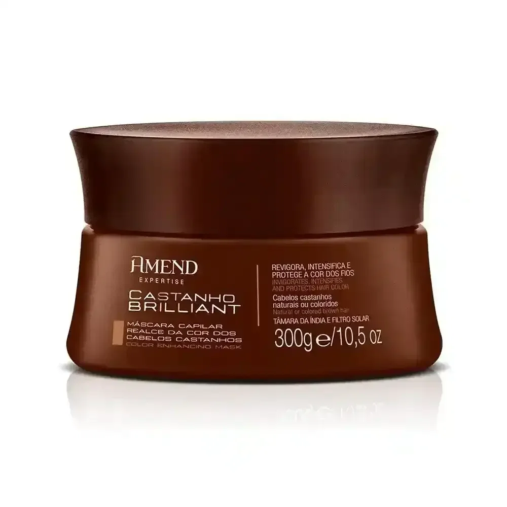 Máscara Realce da Cor Amend Expertise Castanho Brilliant 300g
