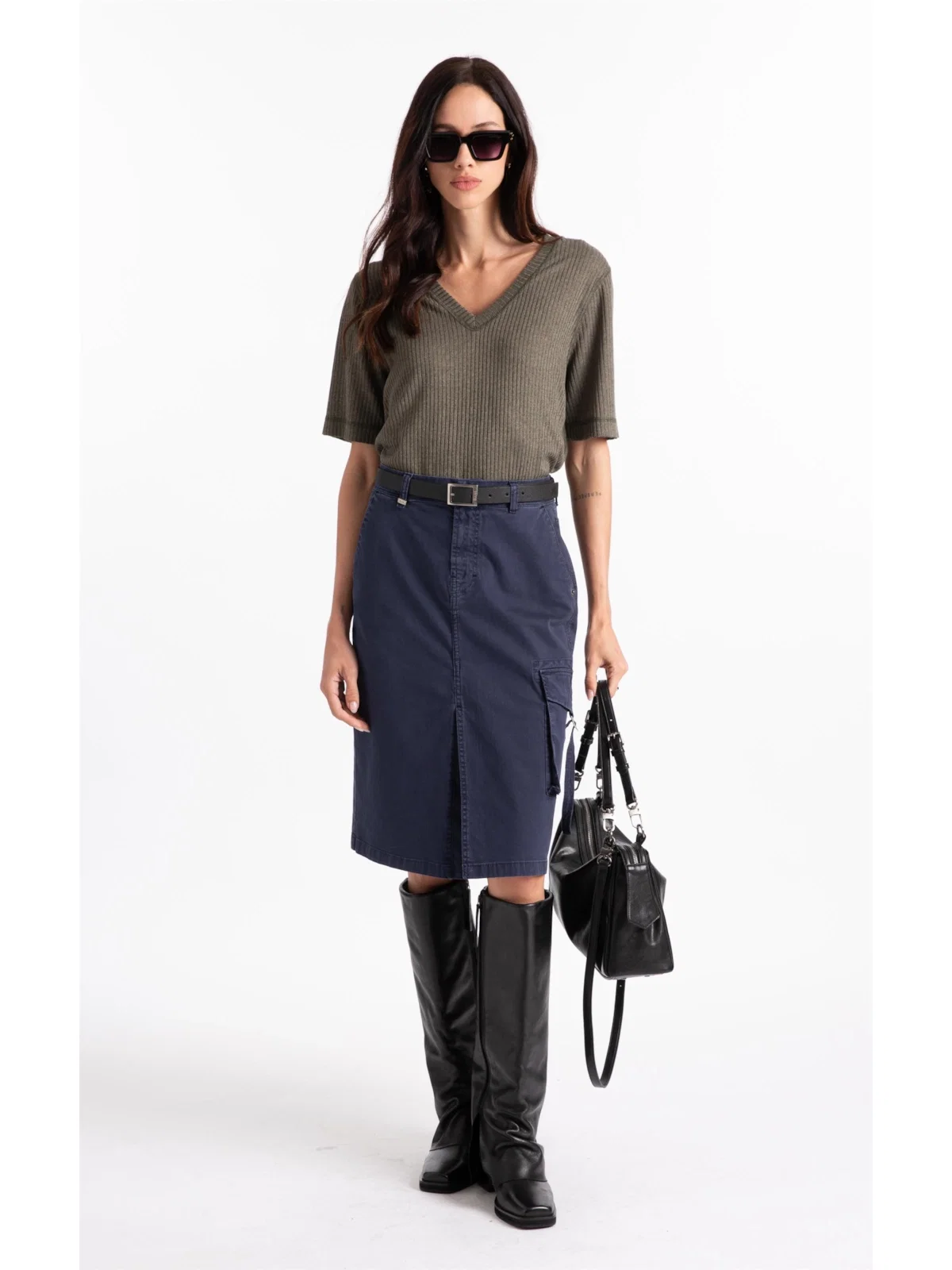 Sarja Rain (Midi) Cargo Old Purple