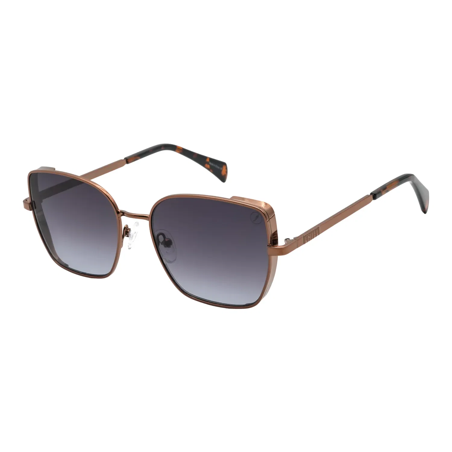 Óculos de Sol Feminino Chilli Beans Quadrado Aço Inoxidavel Marrom — imagem 1