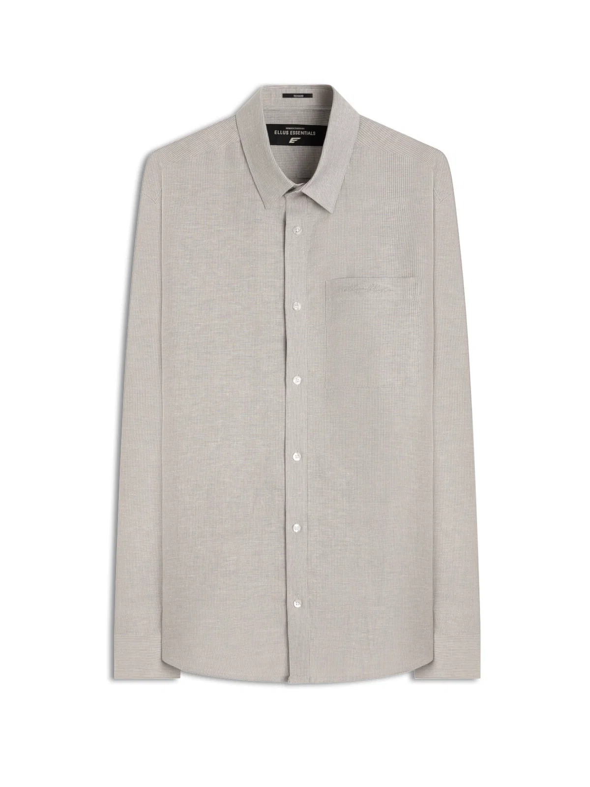 Camisa Linho Blend Macerata Xangai Cinza — imagem 1