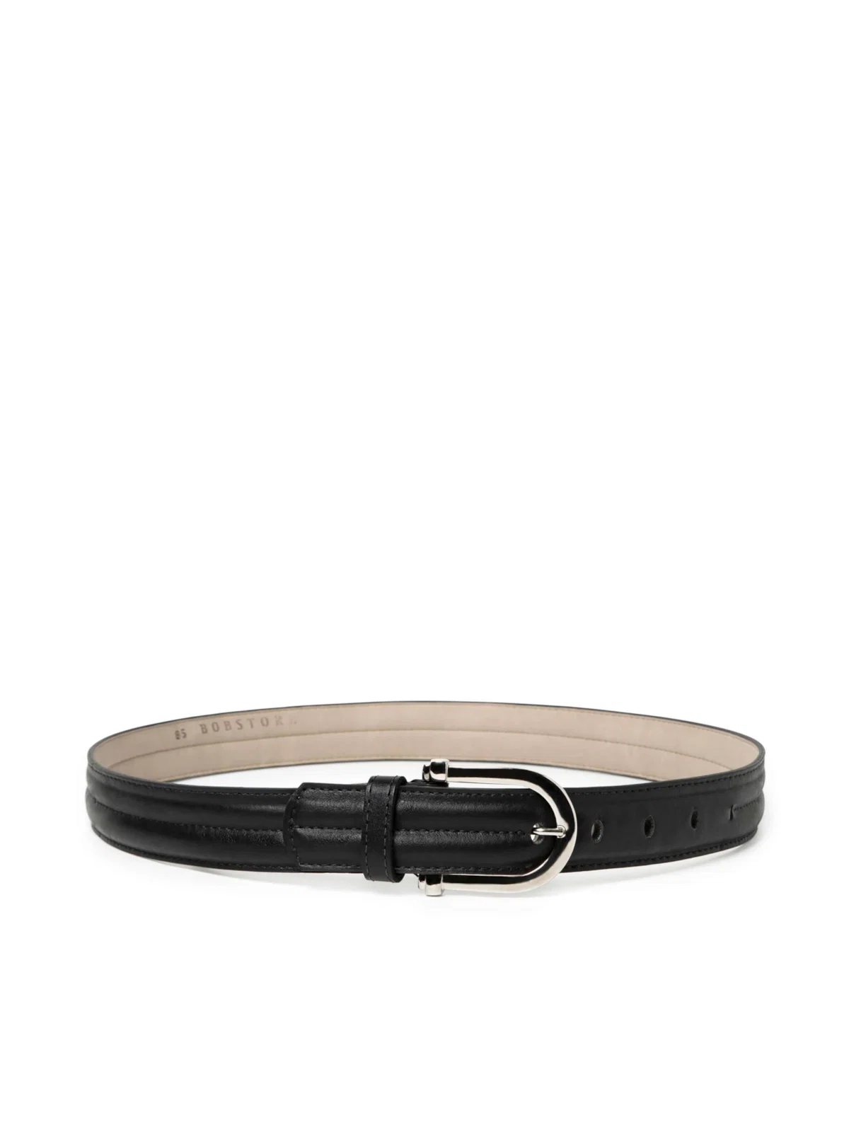 Cinto Couro Matelasse Preto