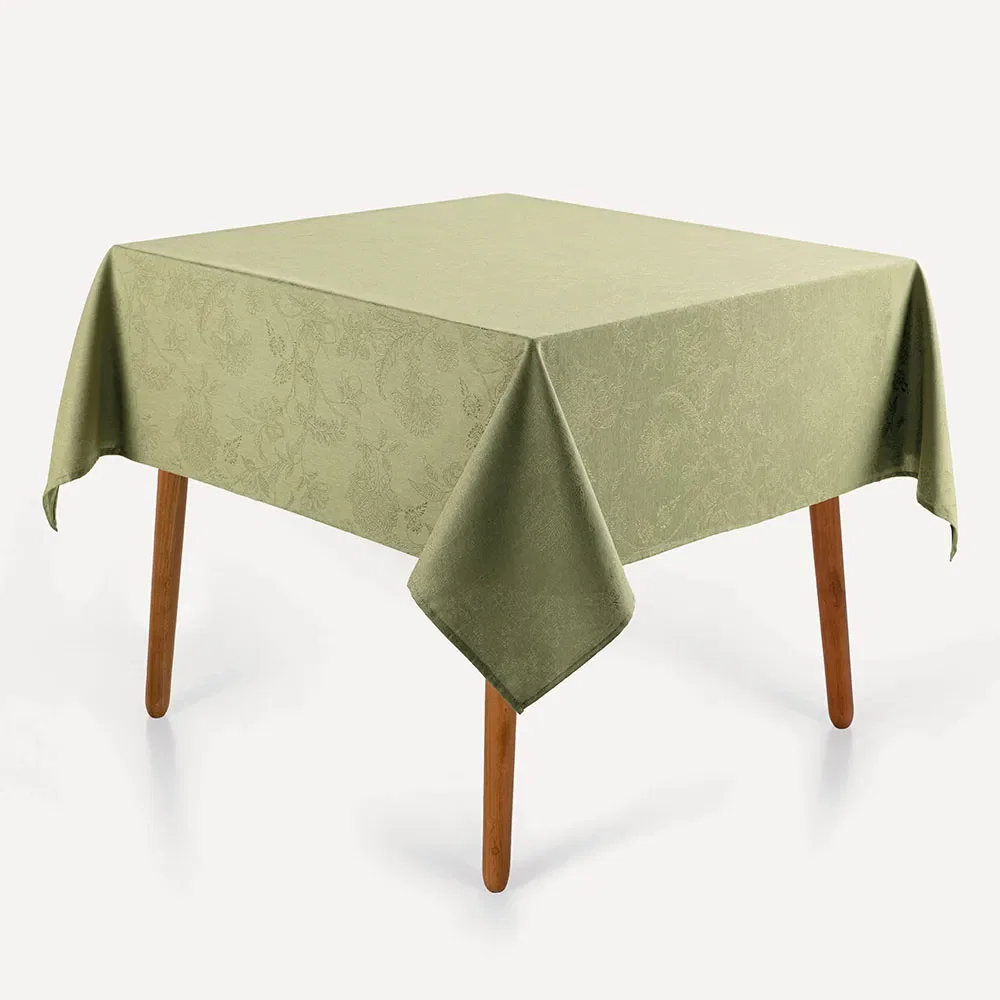 Toalha de Mesa Quadrada 4 Lugares Belle Erva Mate — imagem 1
