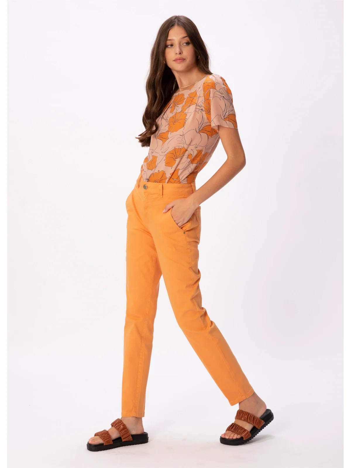 Calça Color Power Laranja