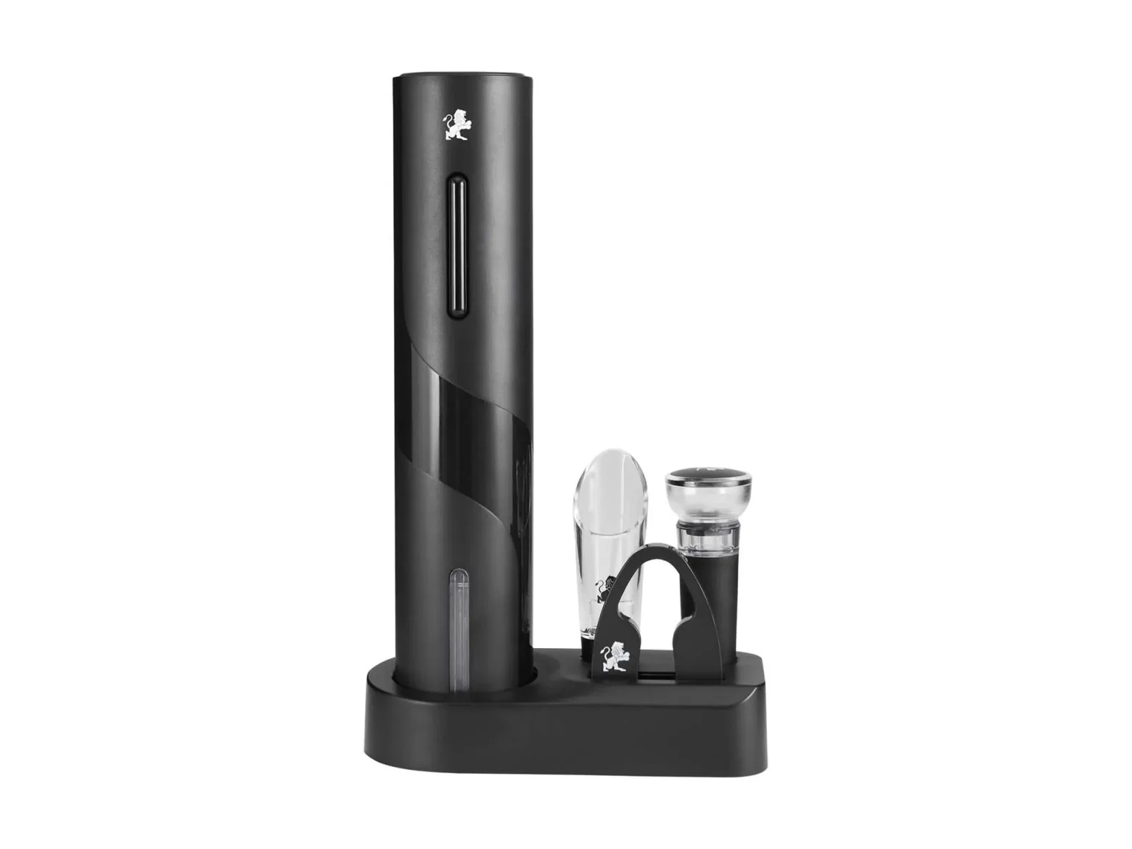 Kit Vinho 4 Peças em Aço Inox Maxwell & Williams Preto