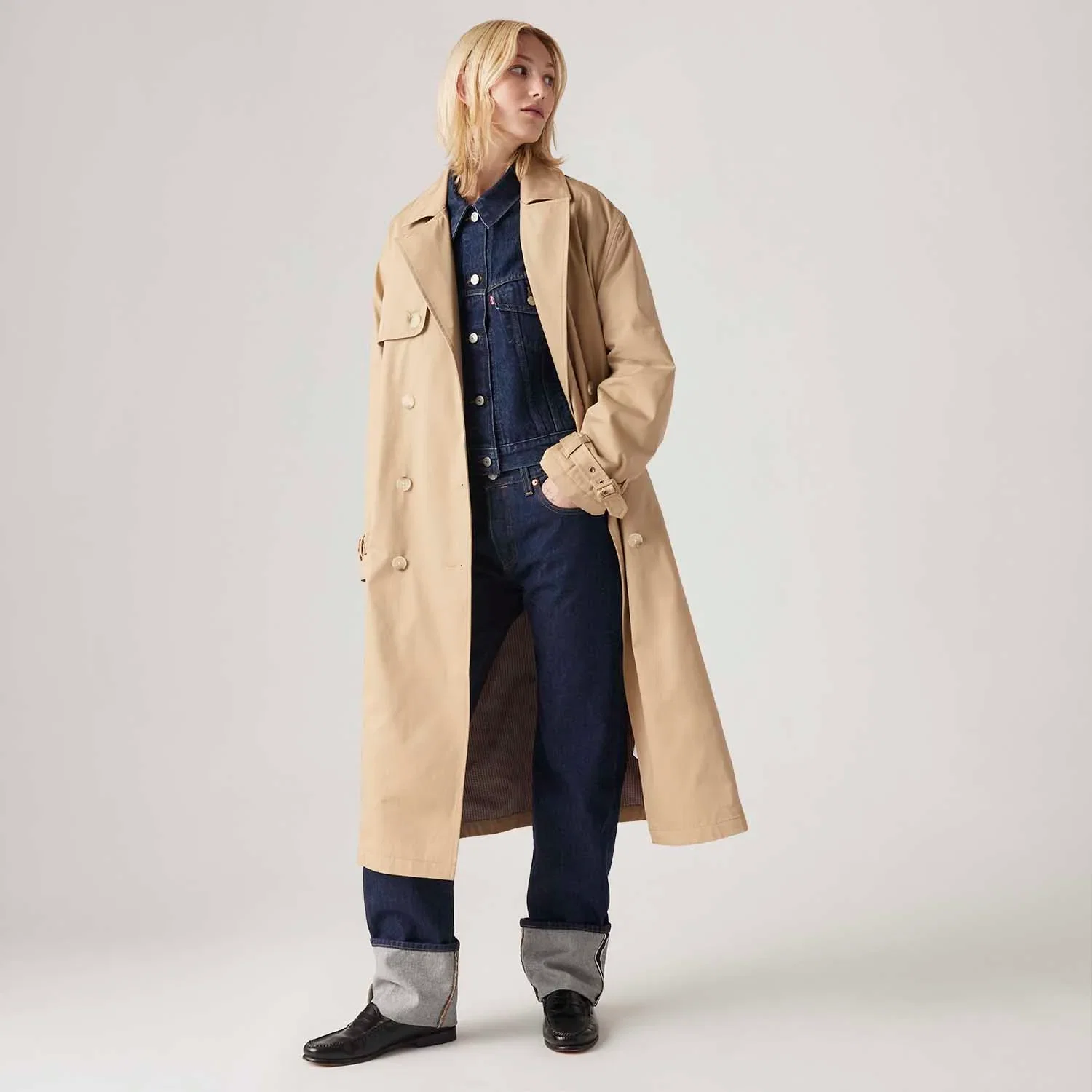 Trench Coat Levi's® Spade Bege