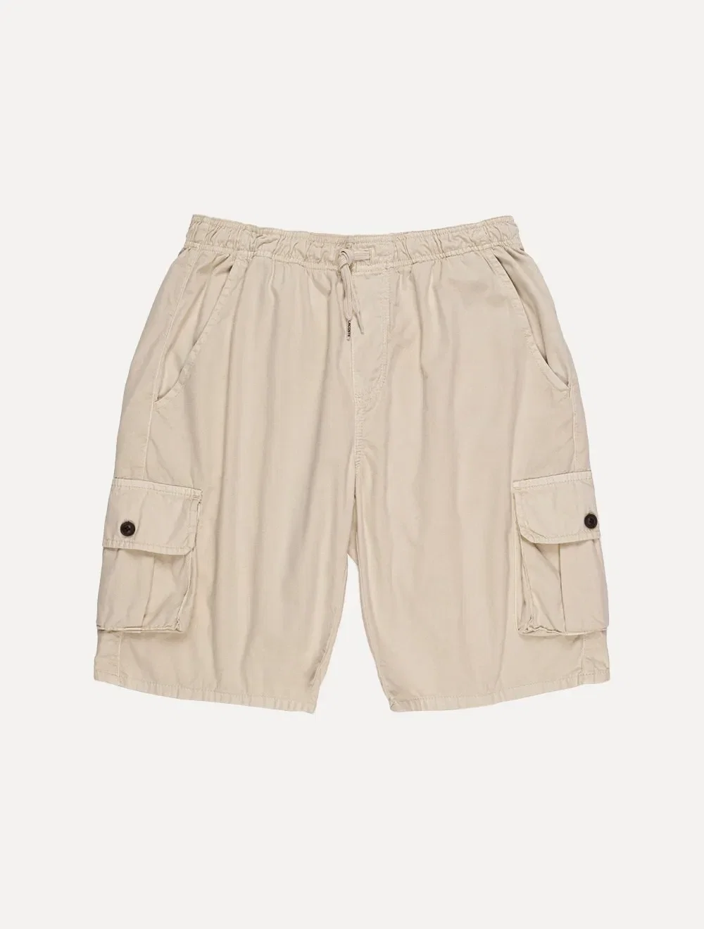 Bermuda Lacoste Masculina Cotton Cargo Pockets Off-White — imagem 1