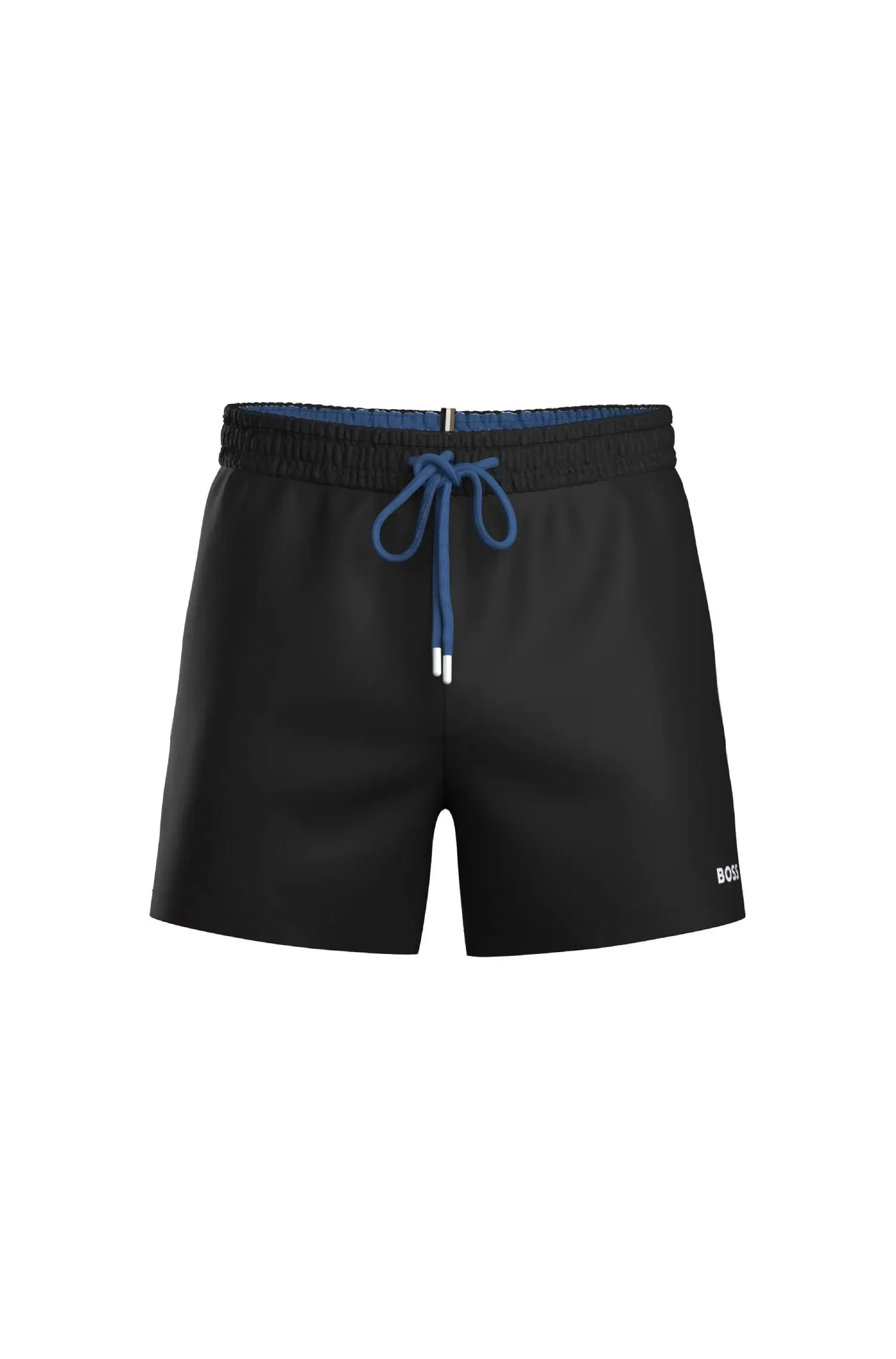 Shorts De Banho De Secagem Rápida Com Detalhe De Logo — imagem 1