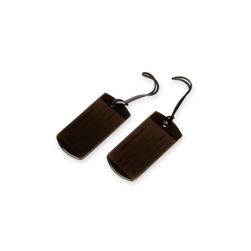 Etiqueta ID Jelly Preto