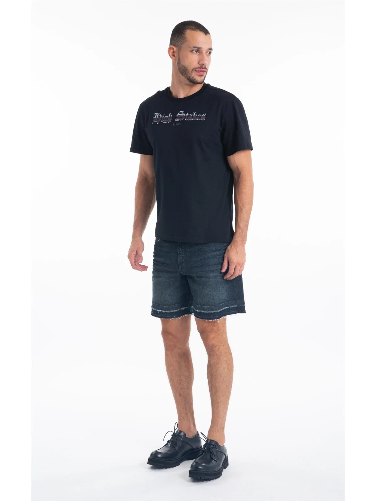 Bermuda Dark Forest Elastic Hawaii 5 Pockest Lav.Escuro C/ 3d+jato