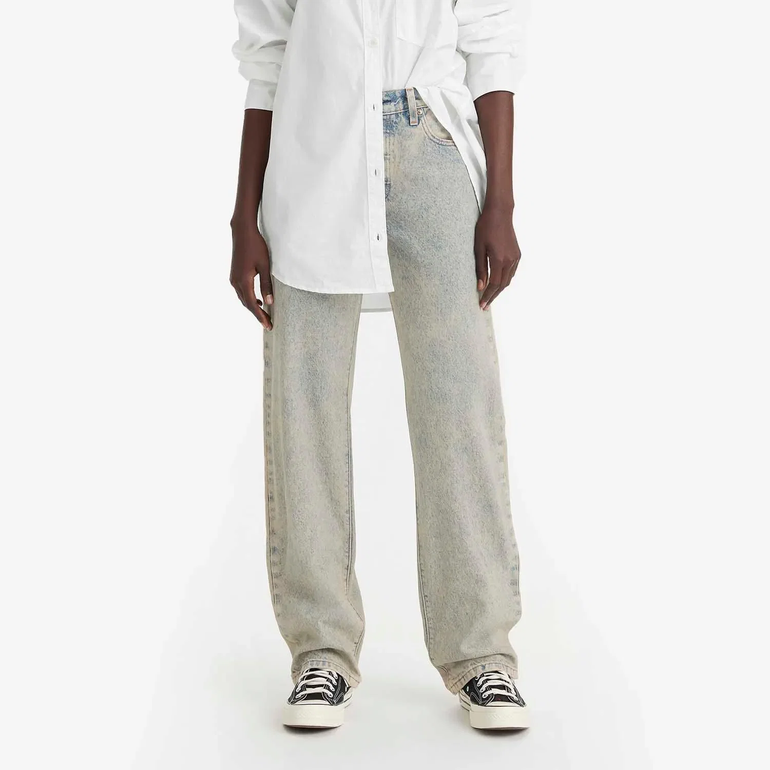 Calça Jeans Levi's® 501 '90S Lavagem Média — imagem 1