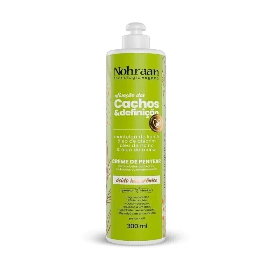Creme de Pentear Nohraan Ativação dos Cachos & Definição Alecrim 300ml