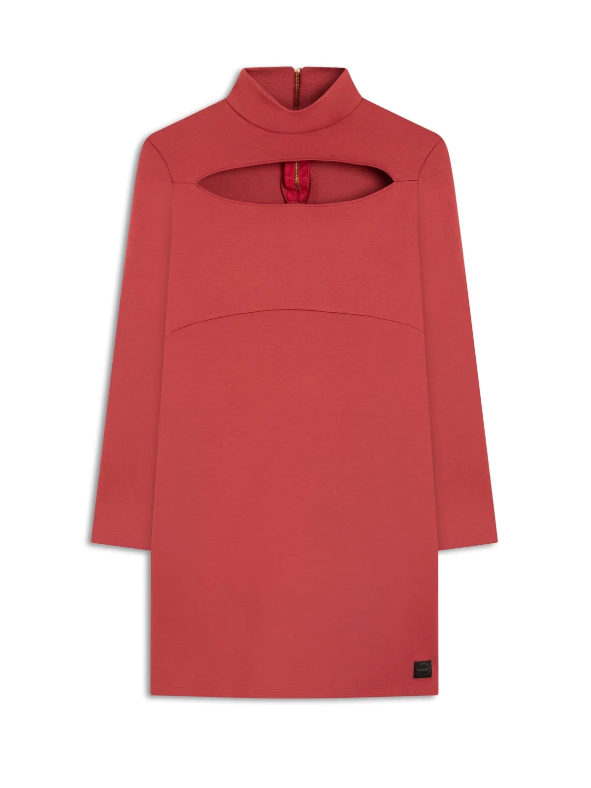Jersey Chest Slit Vinho