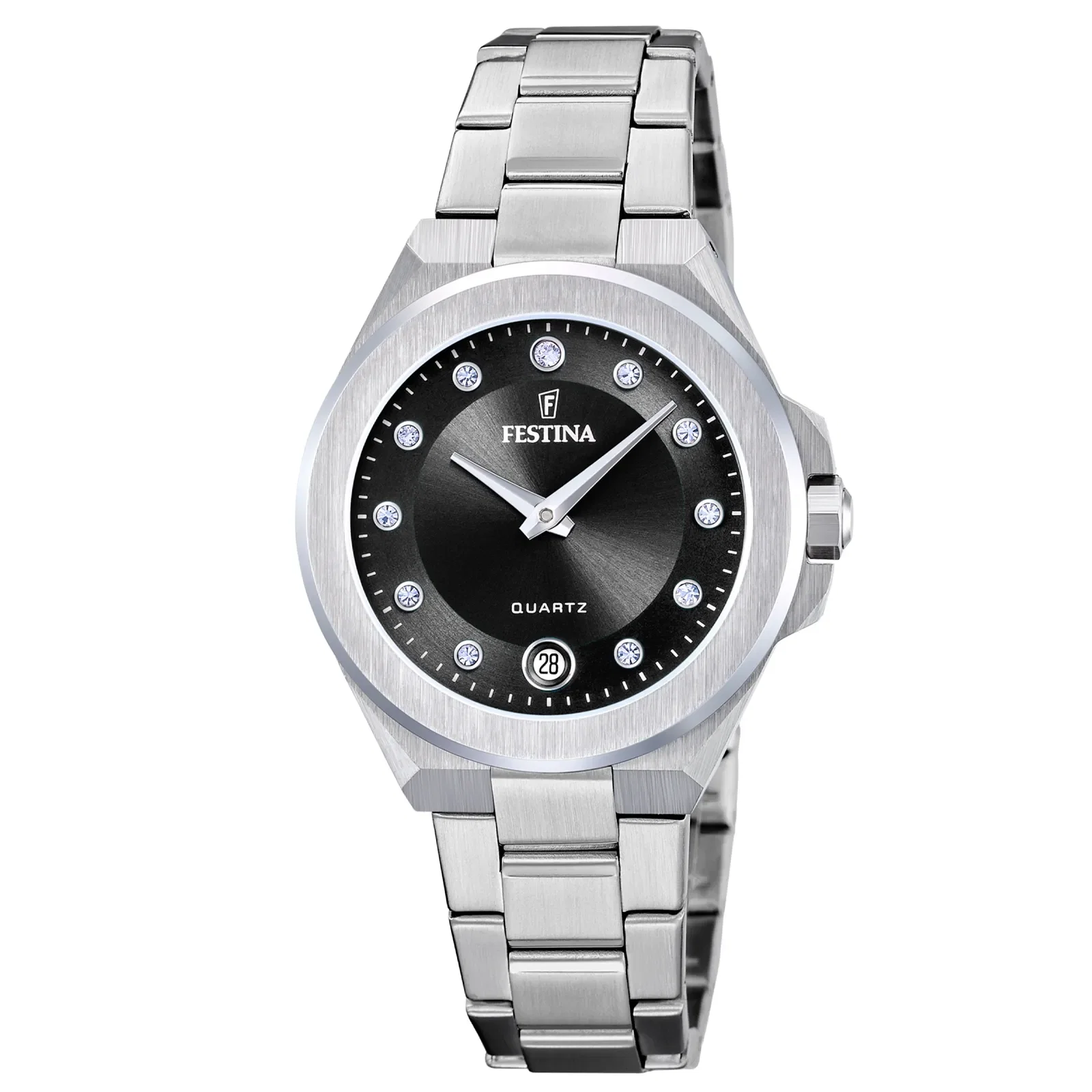 Relógio Festina Feminino Aço Prateado