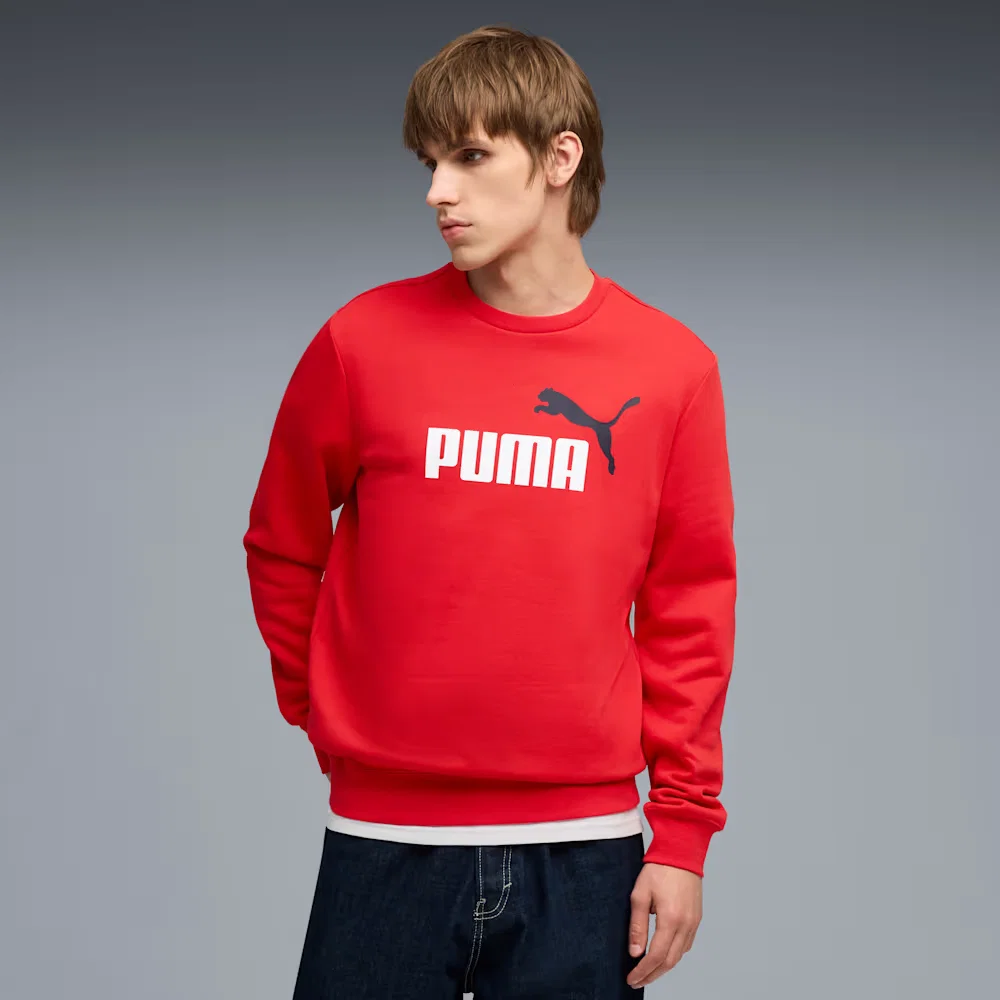 Moletom Essentials 2 Colour No. 1 Logo Crew Neck Fleece Masculino — imagem 1
