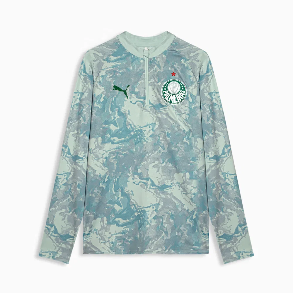 Jaqueta Palmeiras Prematch 1/4 Zip Top 2026 — imagem 1
