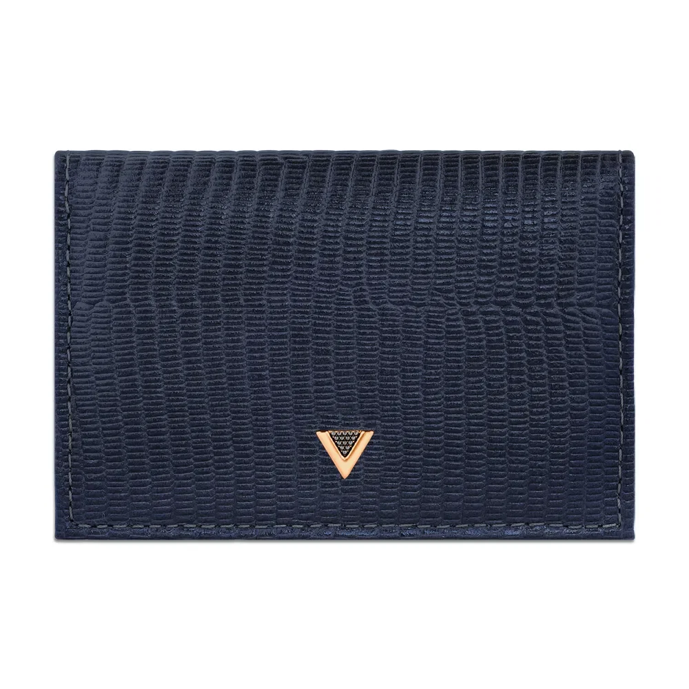 Carteira Feminina Vivara Couro Azul — imagem 1