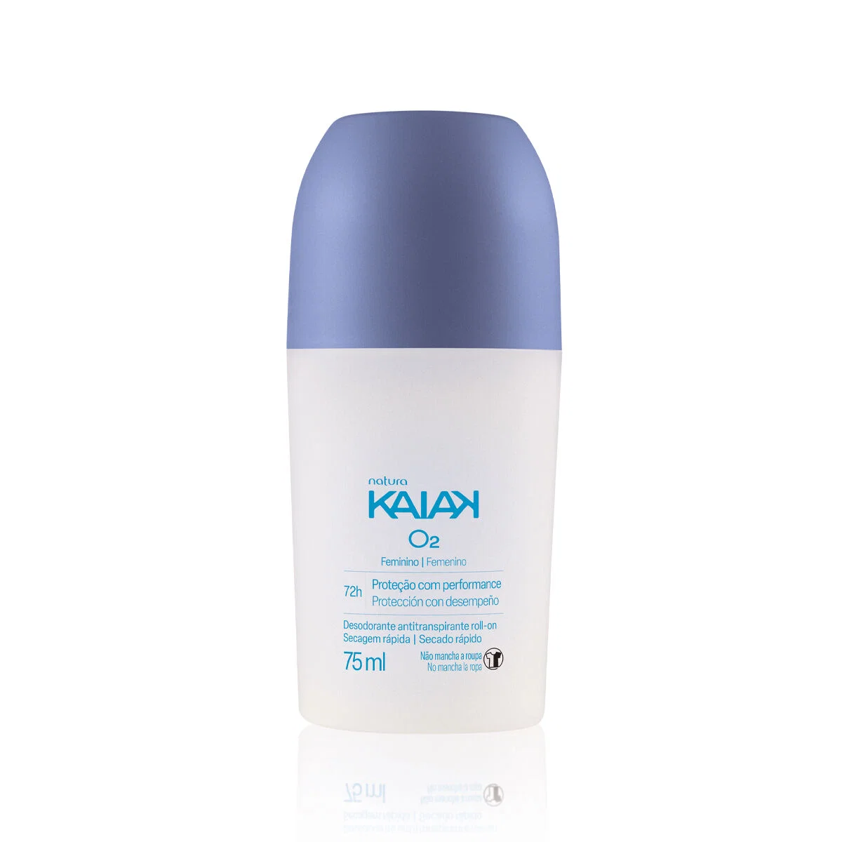 Desodorante Antitranspirante Roll-on Kaiak O2 Feminino 75 ml — imagem 1