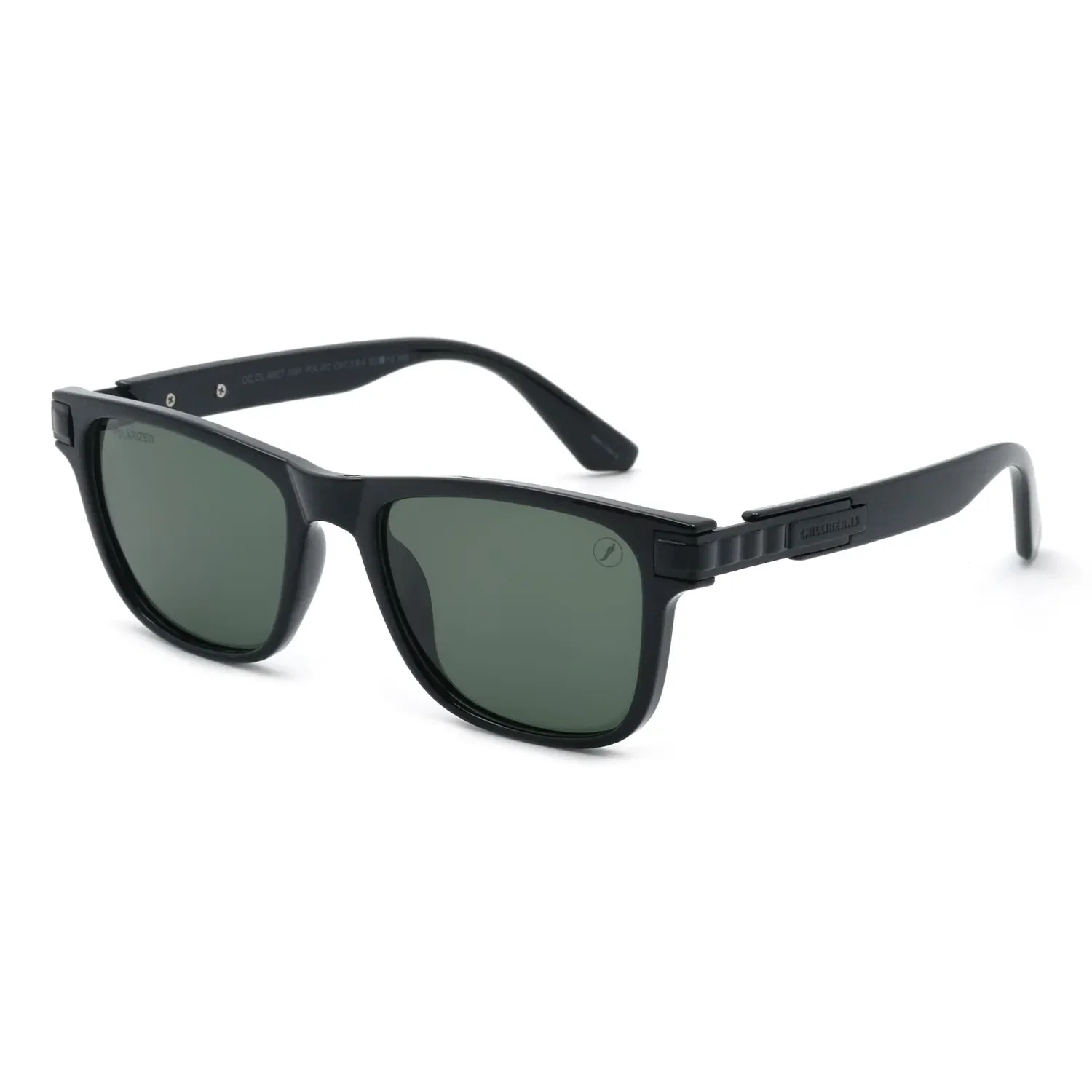 Óculos de Sol Masculino Carlinhos Maia Bossa Nova Verde Polarizado — imagem 1