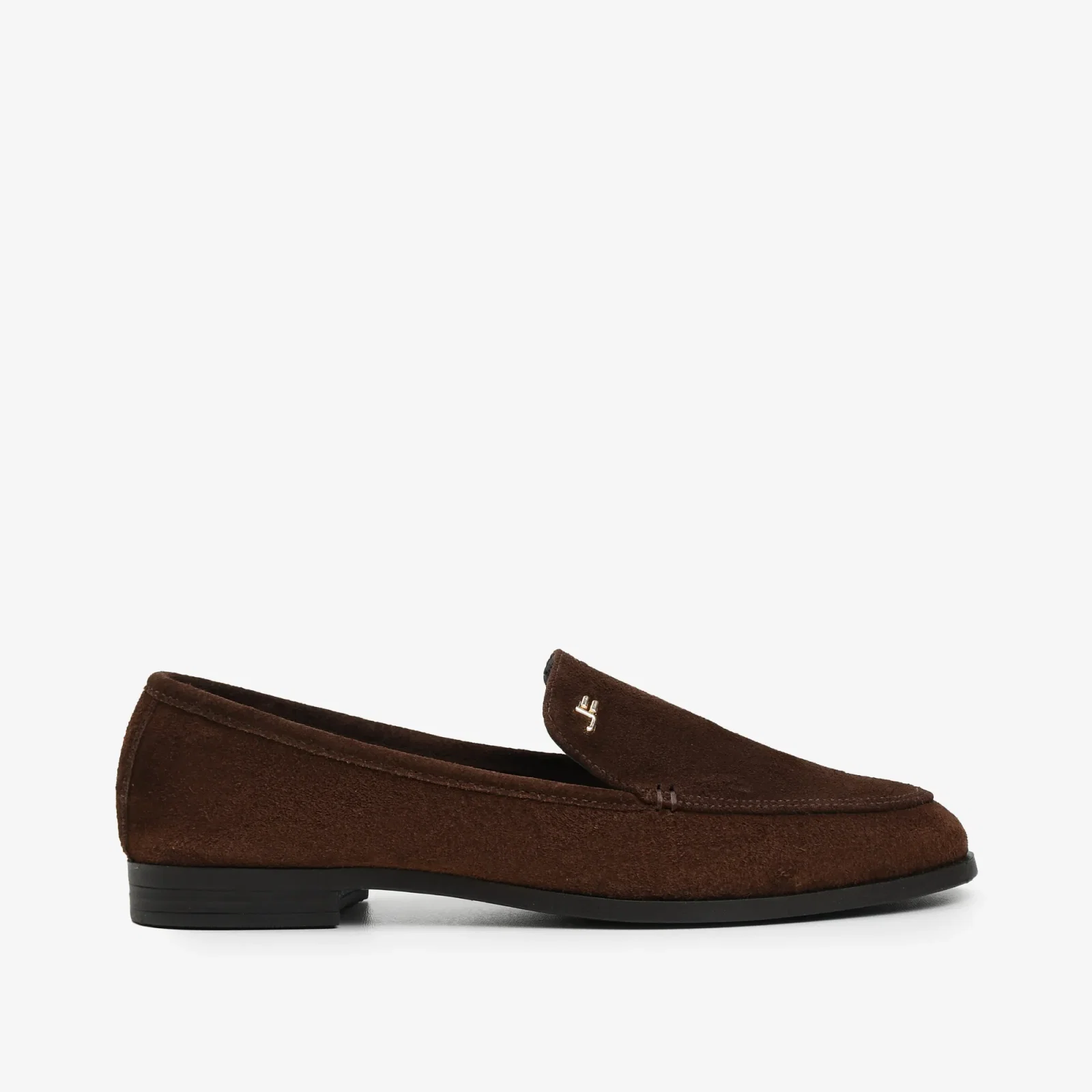 Loafer Marrom Café Couro