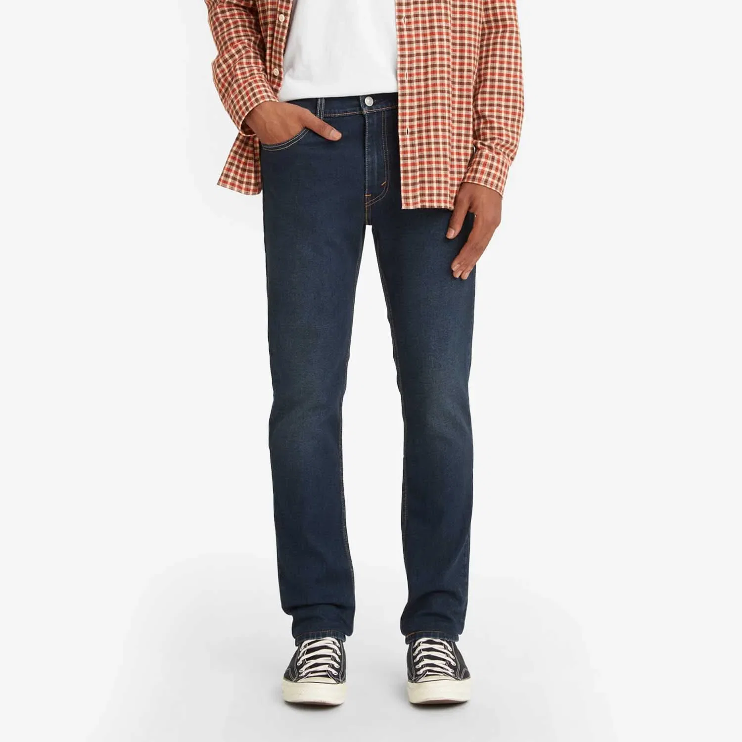 Calça Jeans Levi's® 511 Slim Lavagem Escura — imagem 1