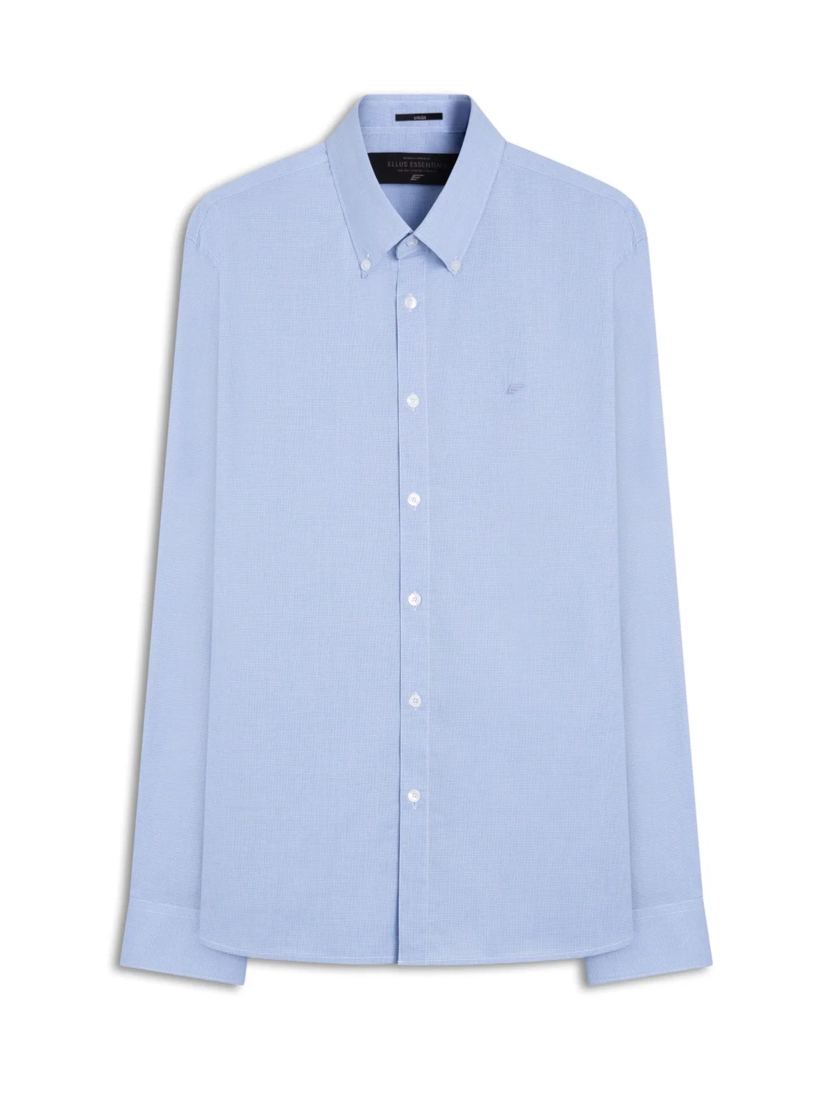 Camisa Tricoline Ravello Stripes Slim Azul Chofer — imagem 1