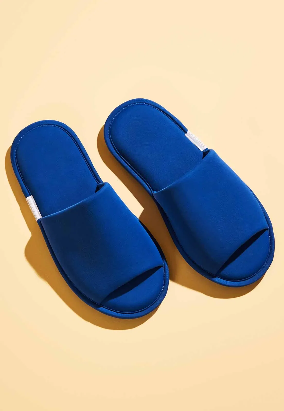 Pantufa Aberta De Microfibra Recco