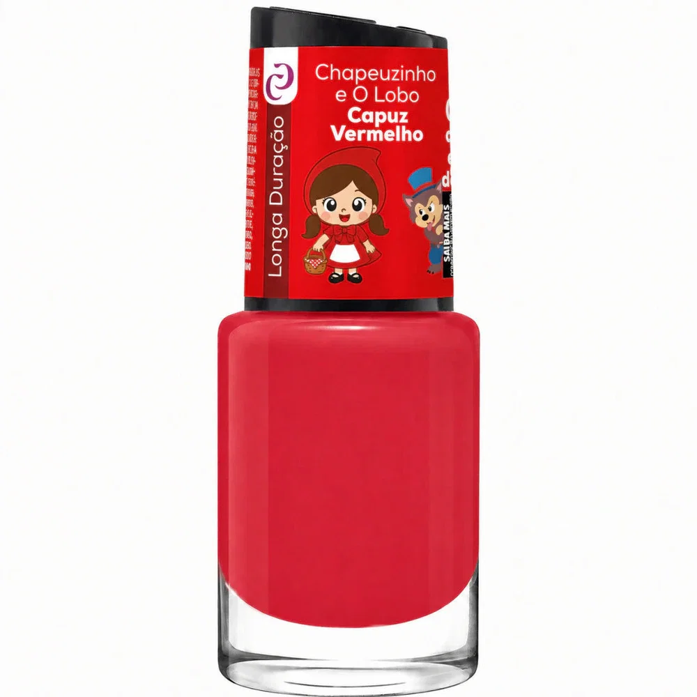 Esmalte Cora Chapeuzinho e o Lobo Capuz Vermelho 10ml