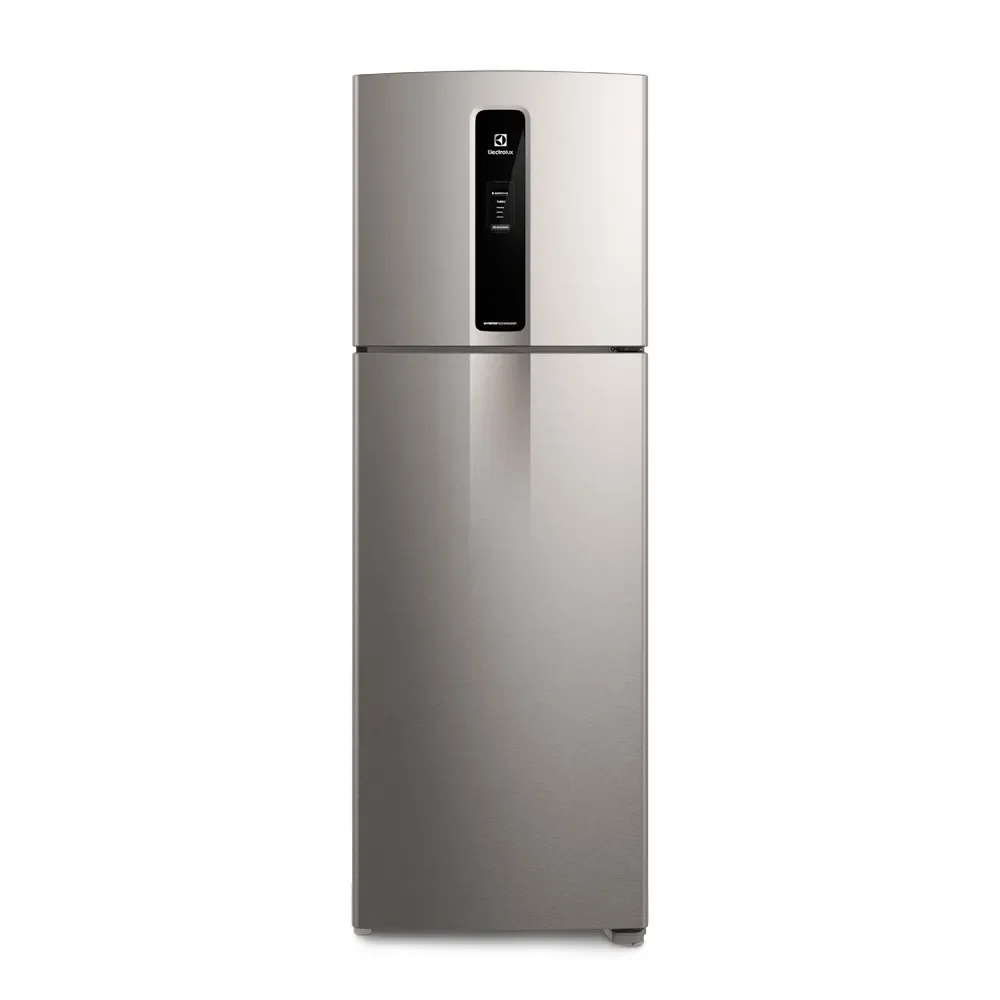 Geladeira Electrolux Frost Free Duplex Efficient com AutoSense cor Inox Look 390L (IF43S) — imagem 1