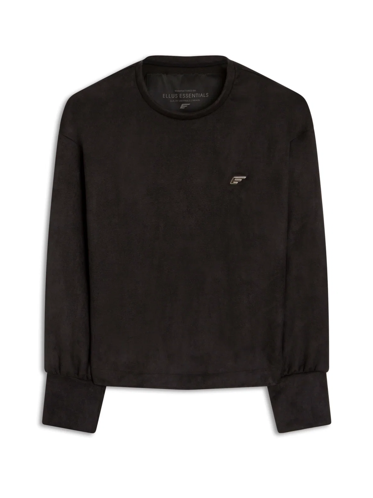 Blusa Malha Nobu Box Blufant Preto