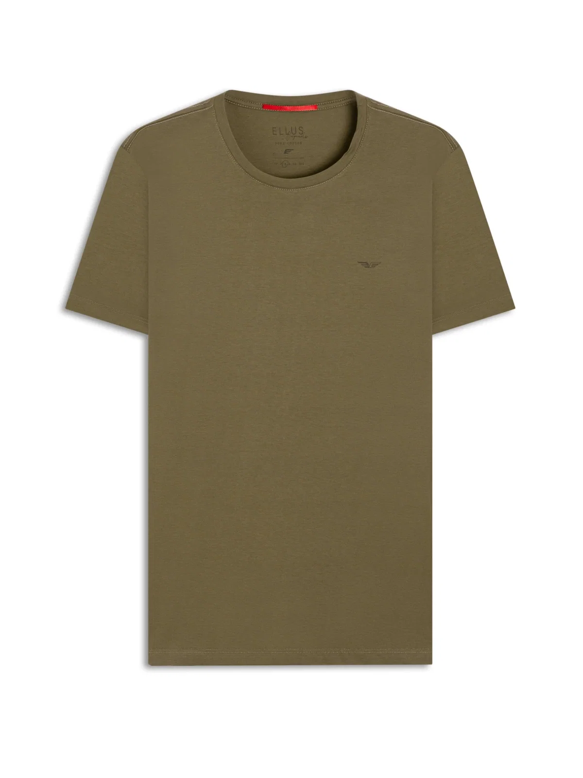 T-Shirt Pima Easa Mirror Classic Tabaco — imagem 1