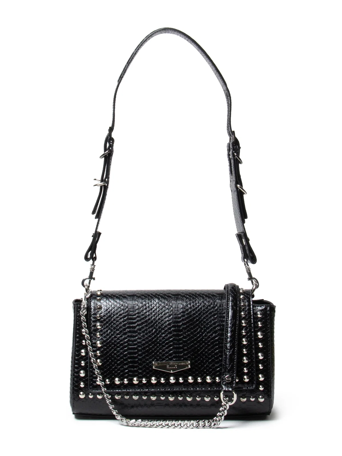 Bolsa Shoulder Bag Mia Ellus Preto — imagem 1