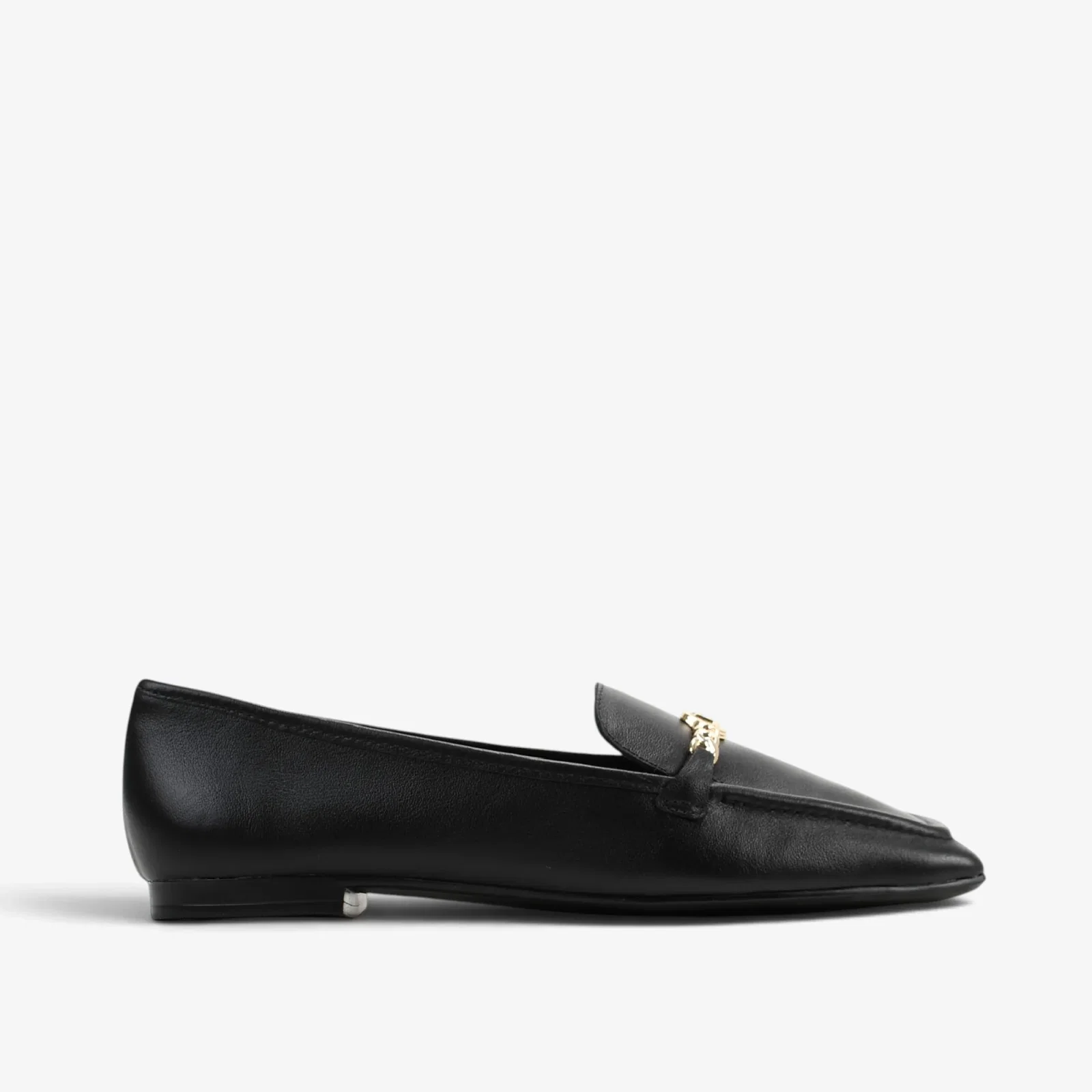 Loafer Preto Couro