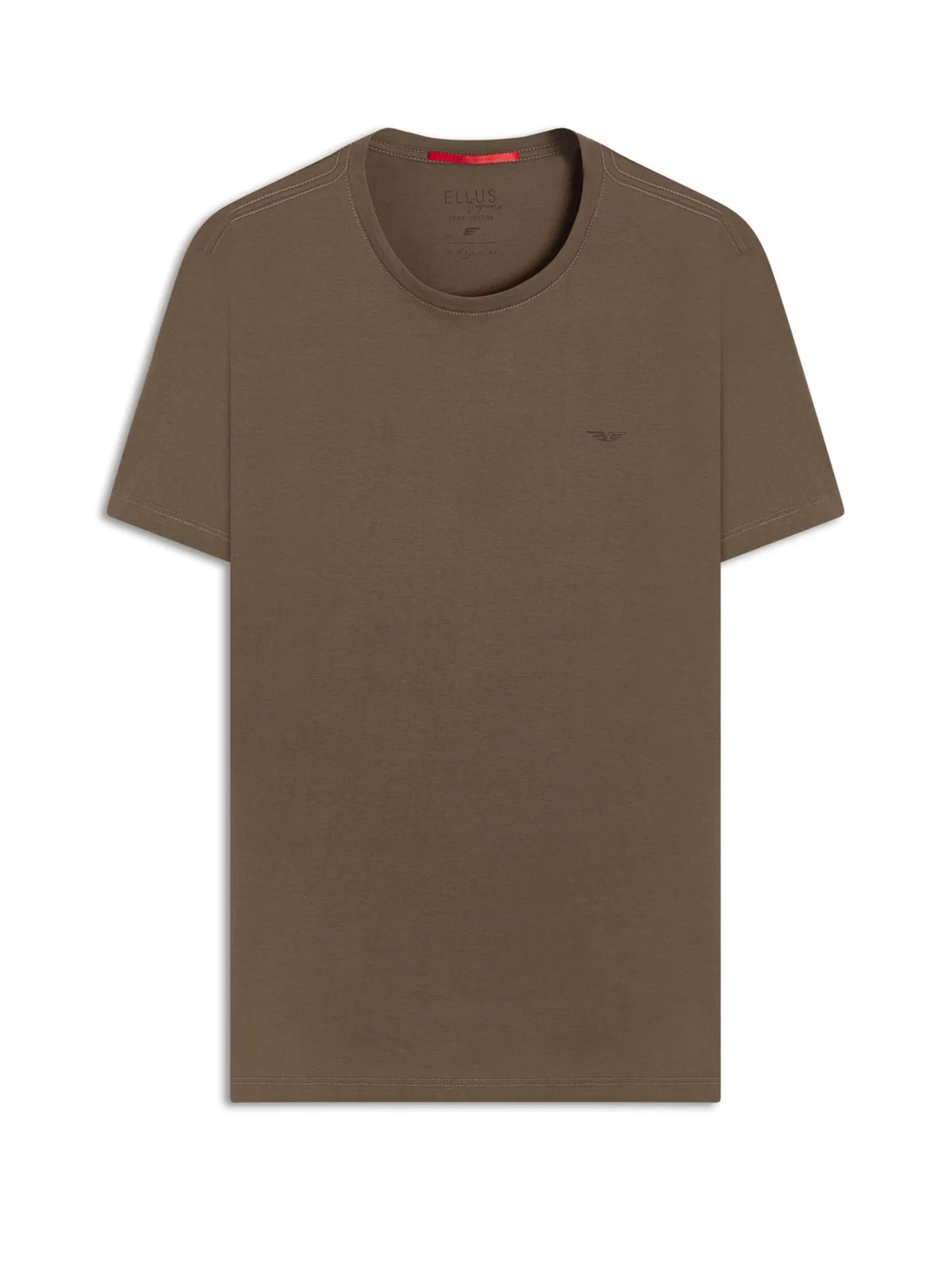 T-Shirt Pima Easa Mirror Tabaco