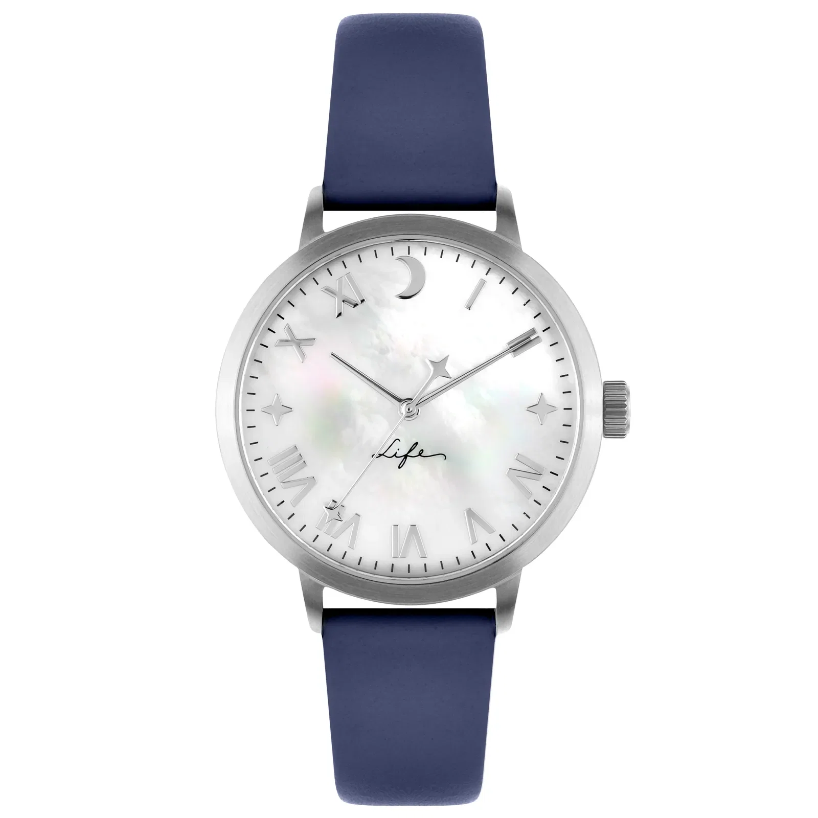 Relógio Life Lovely Feminino Couro Roxo — imagem 1