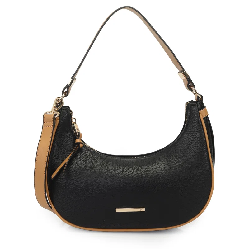 Bolsa Baguete Media Bicolor