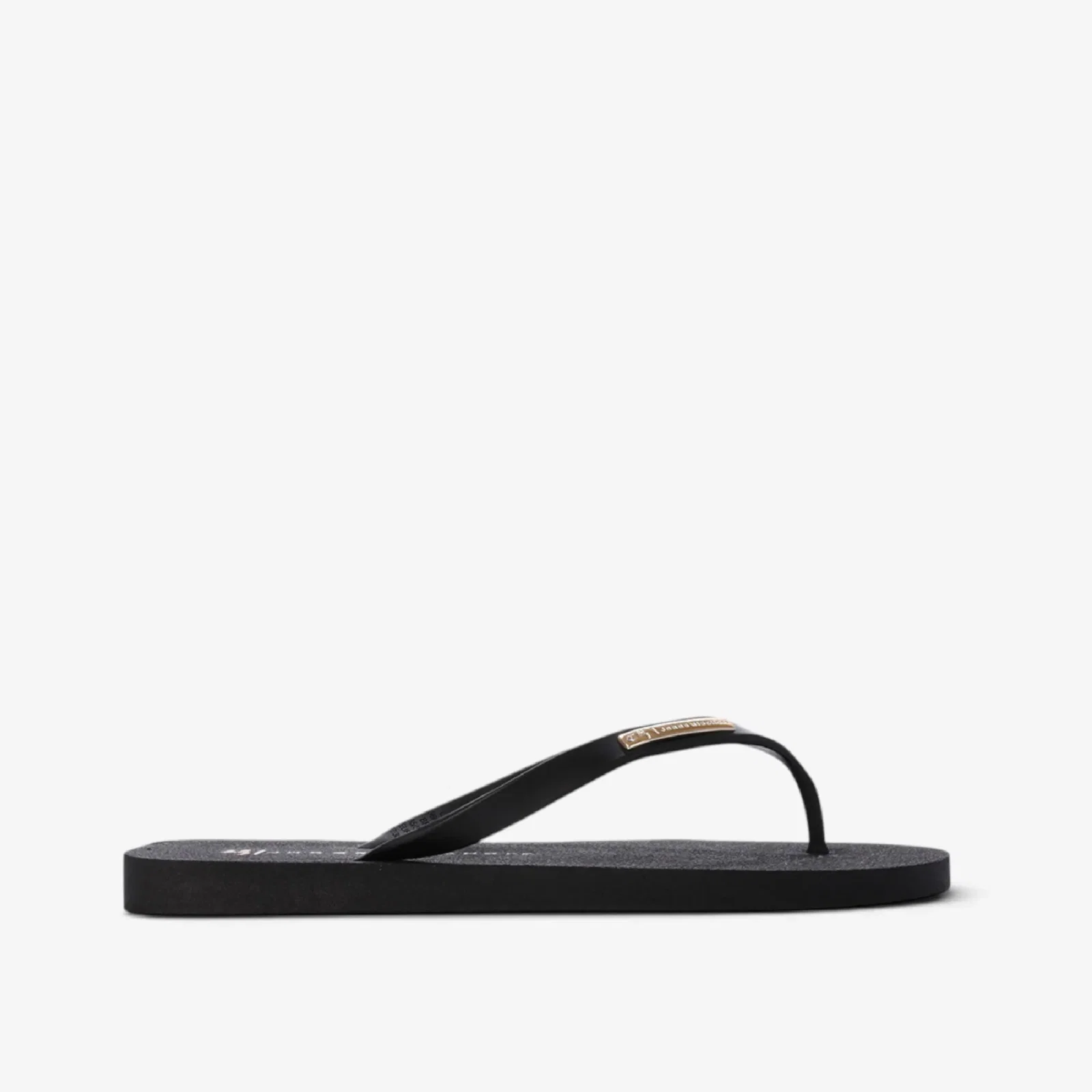 Chinelo Flat Preto