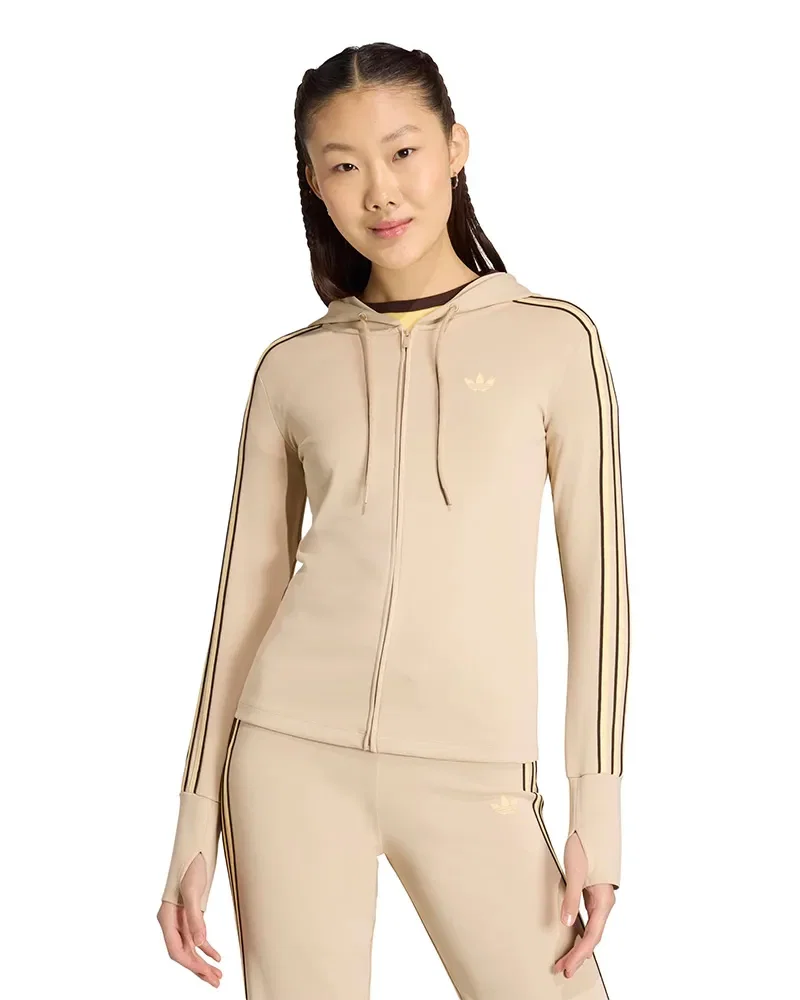 Jaqueta Adidas Trefoil Zip Feminina