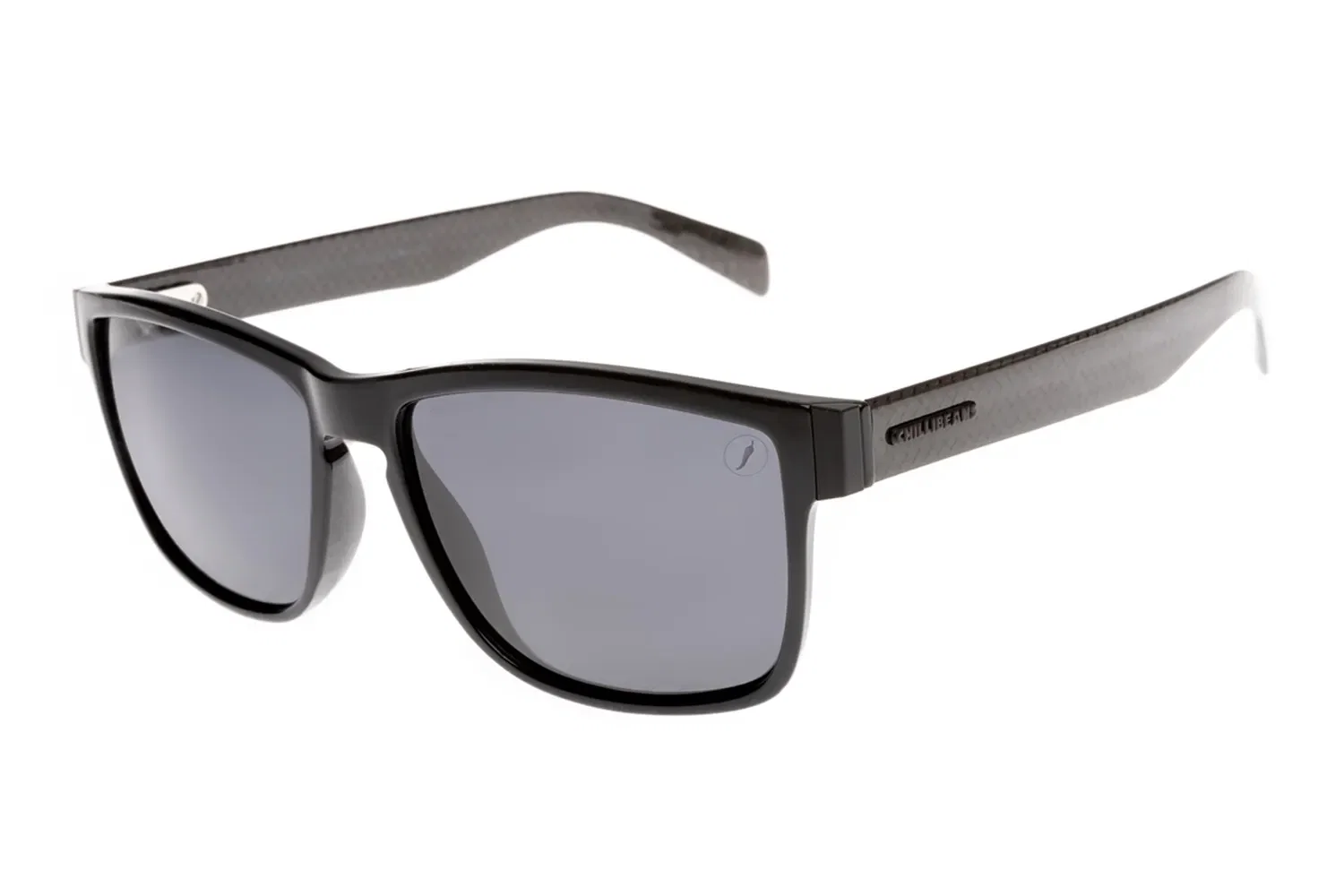 Óculos de Sol Masculino Chilli Beans Clássicos Polarizado Quadrado Preto — imagem 1