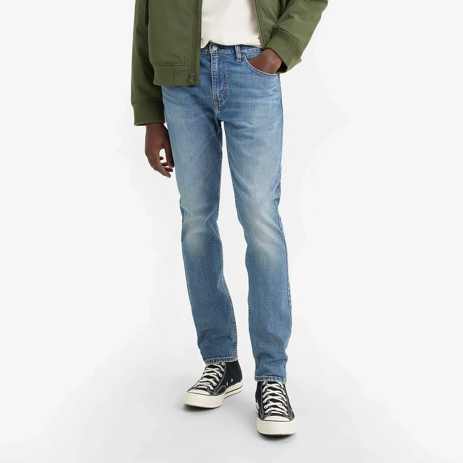 Calça Jeans Levi's® 512 Slim Taper Lavagem Média — imagem 1