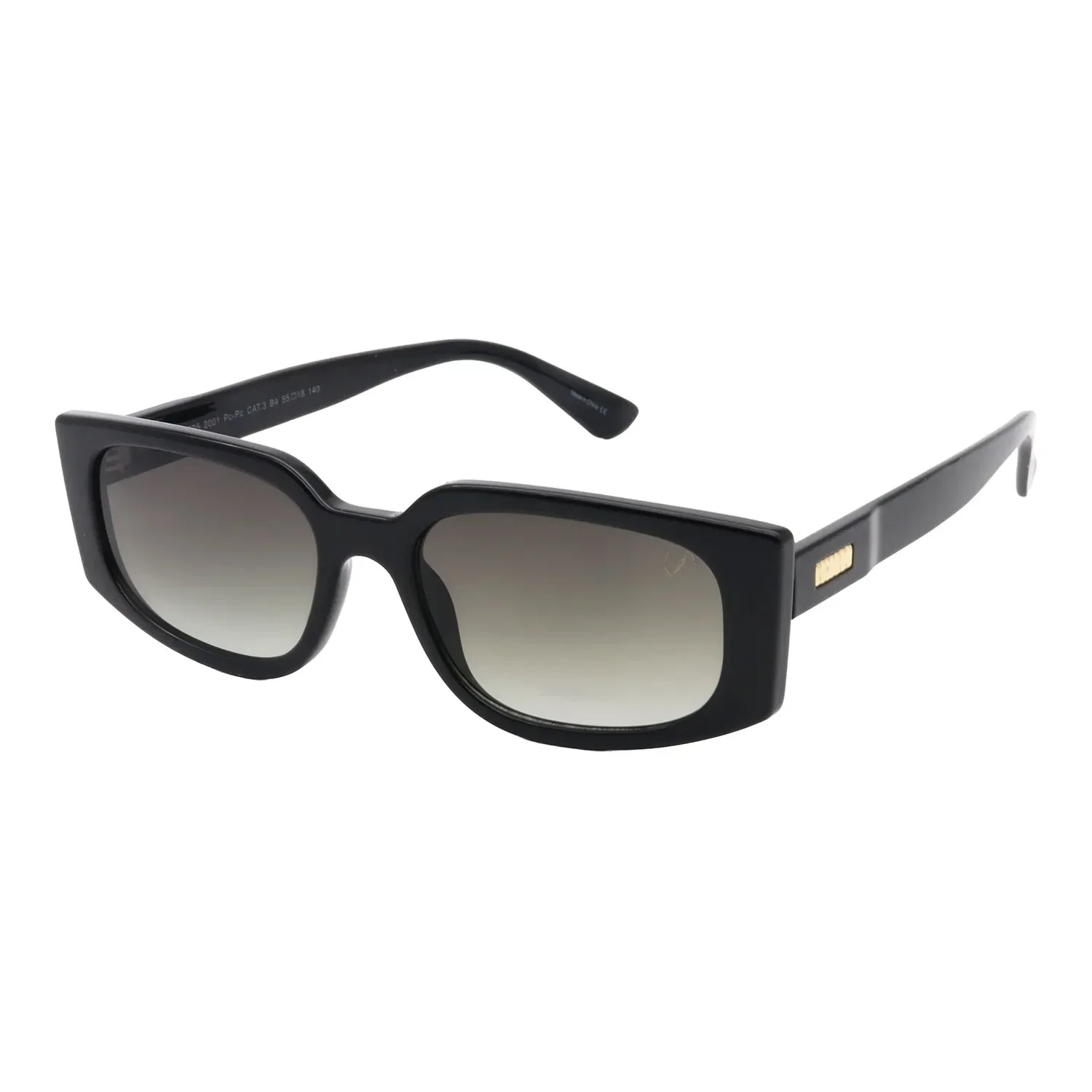 Óculos de Sol Feminino Chilli Beans Trend Quadrado Degrade Preto — imagem 1
