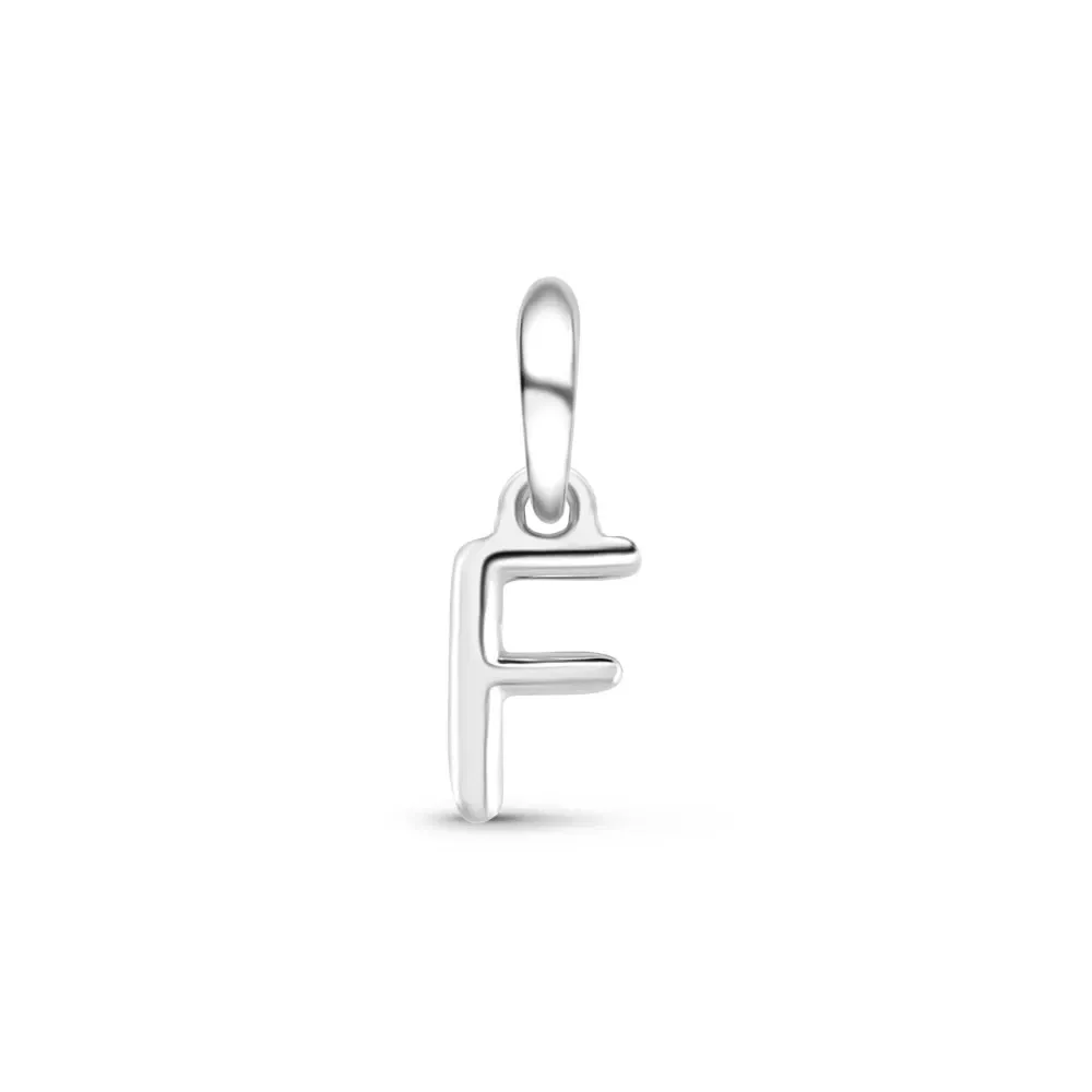 Pingente Life Letra F em Prata 925 — imagem 1