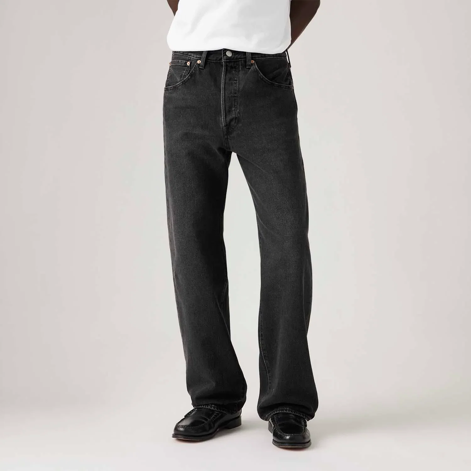 Calça Jeans Levi's® 501® Loose Preta — imagem 1