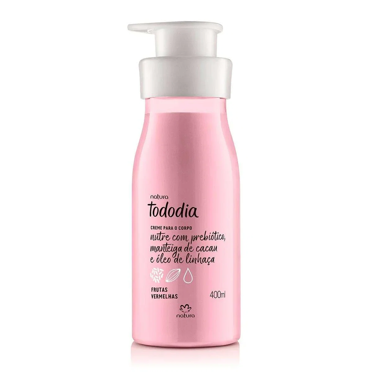 Creme Desodorante Nutritivo Para o Corpo Tododia Frutas Vermelhas 400 ml