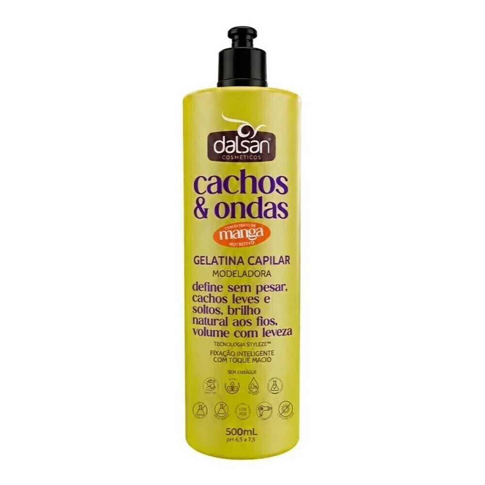 Geleia Capilar Dalsan Cachos & Ondas Definição Natural 500ml